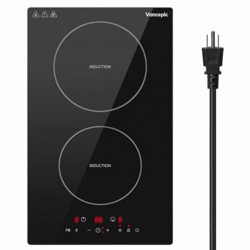 Vancepic 12-Inch Plug-In Cooktop