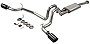 Flowmaster 717918 FlowFX Cat-Back Exhaust System Dual Dual Out Rear Exit Incl. 2.5 in. Tubing/4.5 in. Round Black Tip 409 Stainless Steel FlowFX Cat-Back Exhaust System