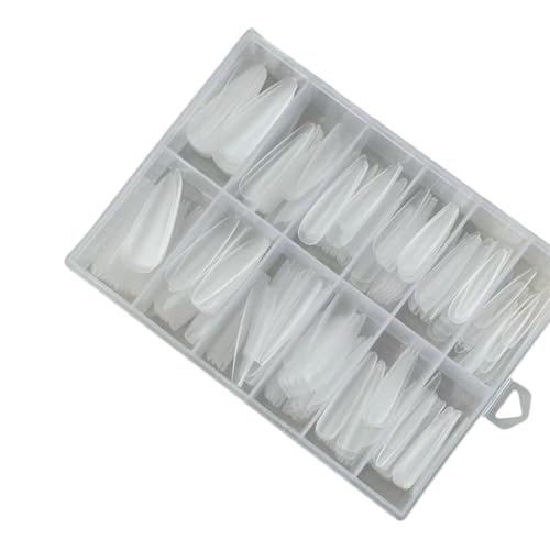 240 Pcs False Nails Tips Extras Long Nails Tips Artificial Nails Full Covers Stick on Nails Press On Nails for Women
