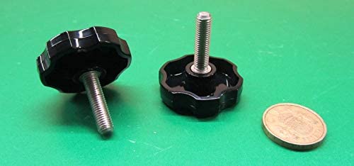Stainless Rosette Thumb Screws FT 1/4"-28 x 1.00" Length 10 Pcs