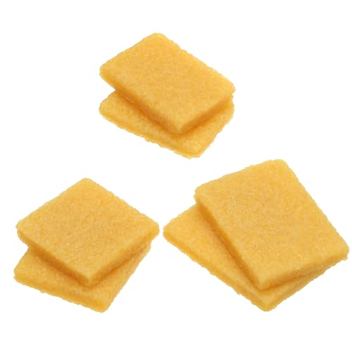 PATIKIL Borracha de resíduos, pacote com 9 50 x 70 x 10 mm/50 x 50 x 10 mm/50 x 35 x 10 mm, removedo