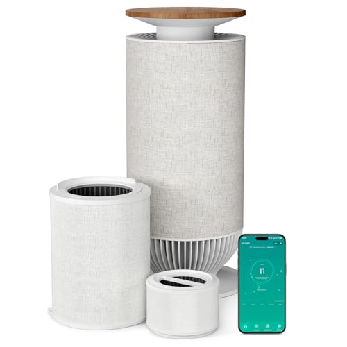 Image of Petbobi Air Purifier for Home Large Room Up to 3630 Sq Ft, H13 + H11 HEPA