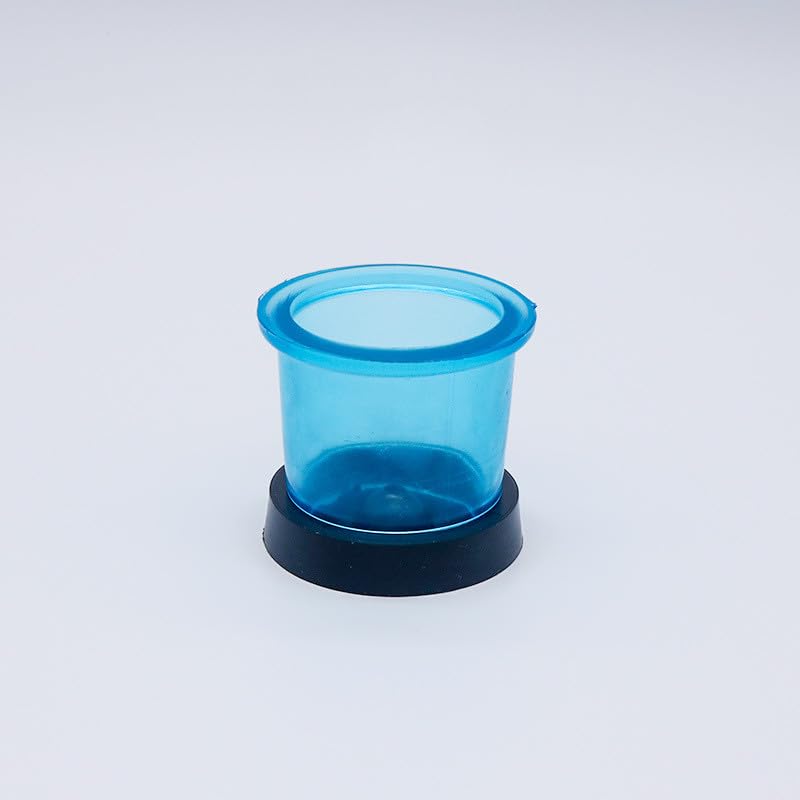 WENWENLEE 5 Pack Dental Lab Wax Embedding Rings Plastic Round Dental Casting Rings Wax Embedding Rings Rubber Embedding Rings Lab Material(D-5pcs)