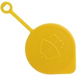 Amavoler 86615AA060 Windshield Washer Fluid Reservoir Bottle Tank Cap Yellow Aftermarket Replacement Parts Fit for Subaru Impreza.
