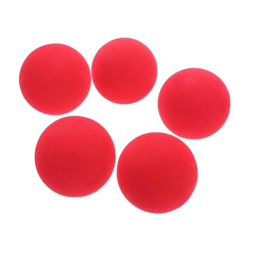 Toyvian 5個 用フォーム軟式野球ボール 投げ練習 スキル向上用 軽量耐久設計 小学生向けトレーニングボール スポーツ活動に