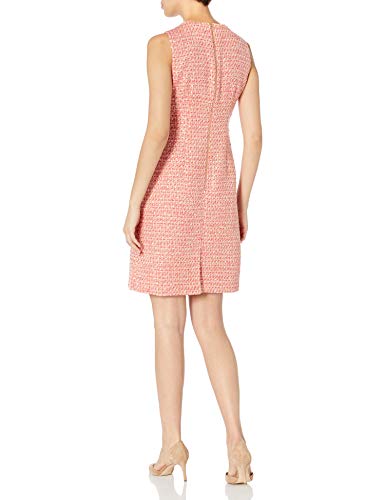 Image of Karl Lagerfeld Womens Tweed Shift Dress with Pockets