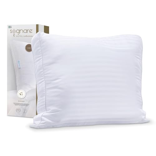 Catálogo de Almohada Sognare Firme disponible en línea para comprar. 44 Sognare Almohada Collezione Tamaño Estándar Relleno Firme 65% Eucalipto y 35% Bambú, Hipoalergénica, Fresca y Lavable. 100 Noches de Garantía.