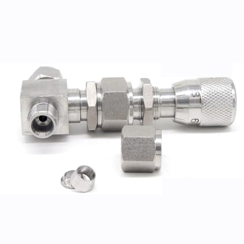 Vanne à aiguille en acier inoxydable 304 durable et précise - 4
