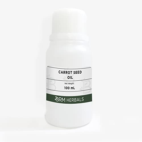 Image of Carrot Seed Essential Oil - Therapeutic & Cosmetic Grade - 100 Ml For Aromatherapy, Diffuser, Soap Making, Cosmetic Making, Lotions, Creams, Diy Personal Care For Face, Hair, Skin & Body