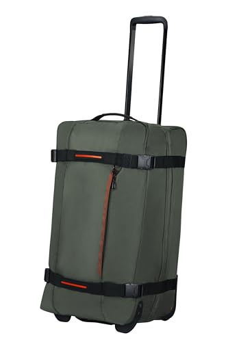 Miniatura 6 de American Tourister Urban Track Bolsa De Viaje Con 2 Ruedas, 68 Cm, 84 L, Verde Caqui Oscuro