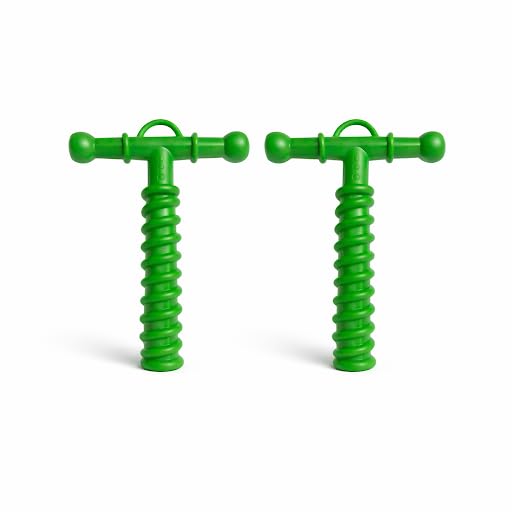 Image of B-Arm Chewy Tube Green (Pack of 2) | Oral Motor Chewing Tool for ADHD, Autism & Sensory Disorder | Non Toxic & Latex Free for Oral Stimulation | for Newborn teether to Adults(Moderate-Strong Chewer)
