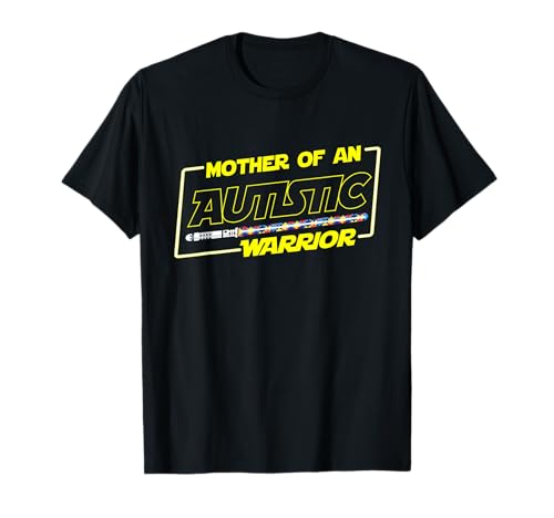 Autistic Autism Awareness Warrior Mom Mama T Shirt for Women T-Shirt