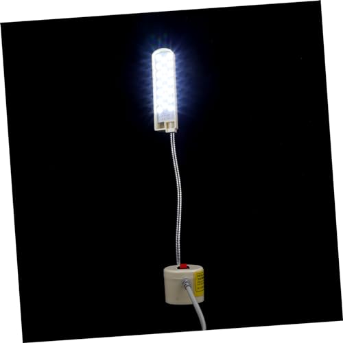 SEWOART Lámpara De Trabajo Con Luz LED Para Máquina De Coser Lámpara De Trabajo Con Brazo De Cuello De Cisne Flexible Lámpara De Trabajo Para Manualidades Iluminación LED Para Prensa