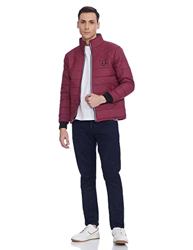 Image of Christy World Men's Regular fit Jacket (FULJJACT 08 BGRN L Green Large)