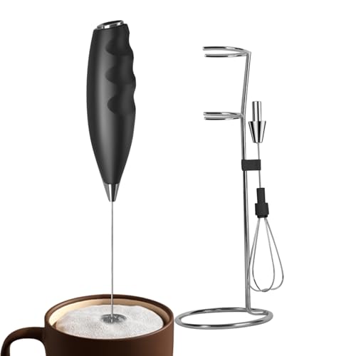 Mezclador de café inalámbrico, agitador eléctrico, batidora de café manual, vaporizador de té portátil, espumador automático con leche para camping, hornear, batido de proteínas, bebidas heladas