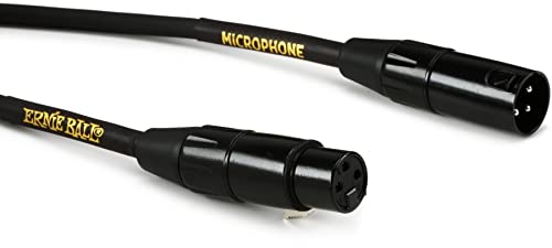 Ernie Ball XLR Mikrofonkabel, Stecker/Buchse, 7,62 m