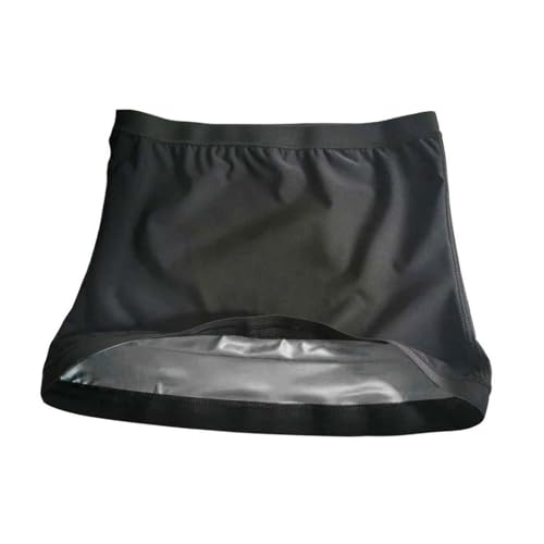 QUXVUIS Fajas Reductoras de Cintura para Sauna Que promueven la pérdida de Grasa efectiva y ofrecen Soporte Durante el Levantamiento de Pesas y el Ejercicio. Faja Reductora para, Negro, Talla L