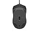 HP Maus 100 kabelgebunden – Optische USB-Maus mit 1600 DPI, 3 Tasten, beidhändiges ergonomisches Design, Plug & Play, für PC, Laptop, Windows, macOS – Schwarz