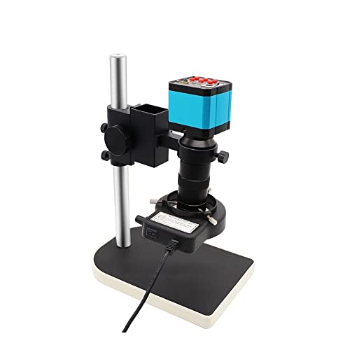 Caméra microscope HD 180X pour soudure de précision avec éclairage LED annulaire
