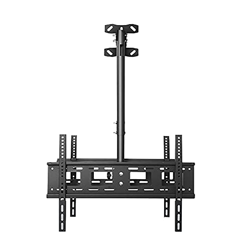 Soporte de pared ajustable de doble pantalla para TV inclinable y giratorio para pantallas LED de 32 60 pulgadas, soporte de techo para TV para una visualización mejorada, soporte resistente para el