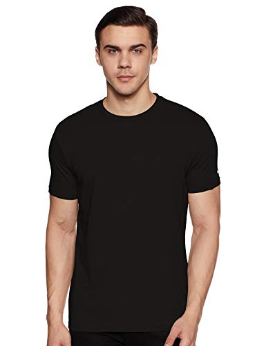 Image of FCUK Men's Solid Regular fit T-Shirt