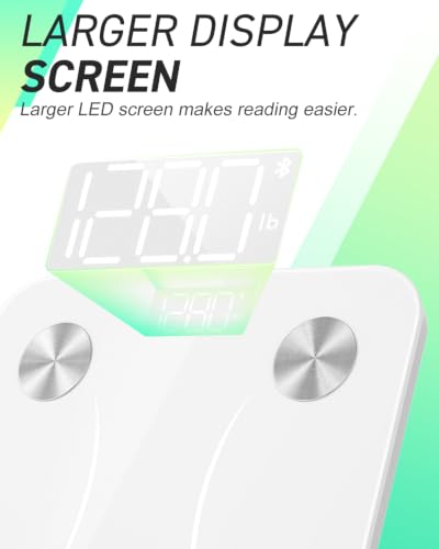 Image of INSMART Smart Scale for Body Weight, 0.1lb High Accuracy, 24 Metrics