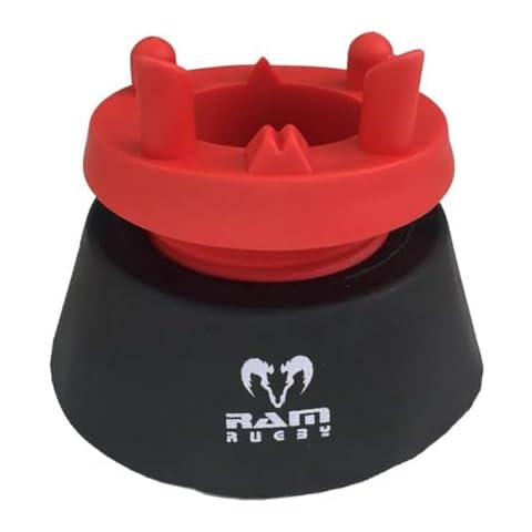 Ram Rugby Adjustable Kicking Tee with Screw Adjustment Cover