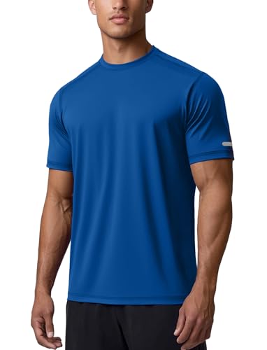 Image of Dry Fit Athletic Shirts for Men Short /Long Sleeve Workout Shirt