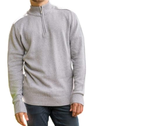 Pull col zippé homme pour éviter les courants d'air et rester élégant