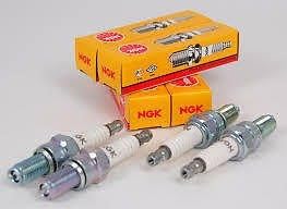 NGK New Standard Spark Plug BKR7EKU, 5881 Set of 4 Spark Plugs