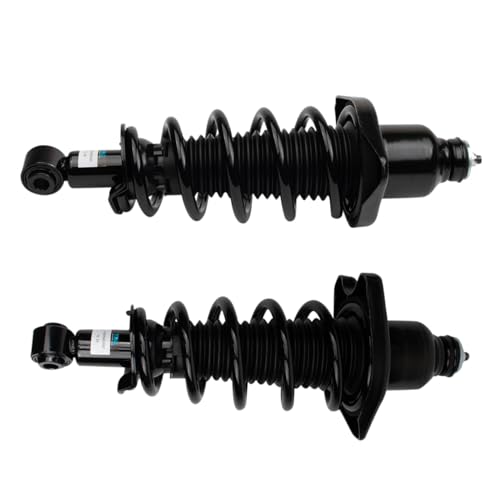 Image of TRQ Rear Shock & Spring Strut Assembly Set Driver & Passenger Side Compatible with 2017-2023 Honda Ridgeline