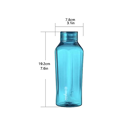 Waterfles waterfles gefilterde sportwaterfles plastic waterflessen voor camping wandelen reizen sport buitenshuis fles (kleur: wit) - Image 3