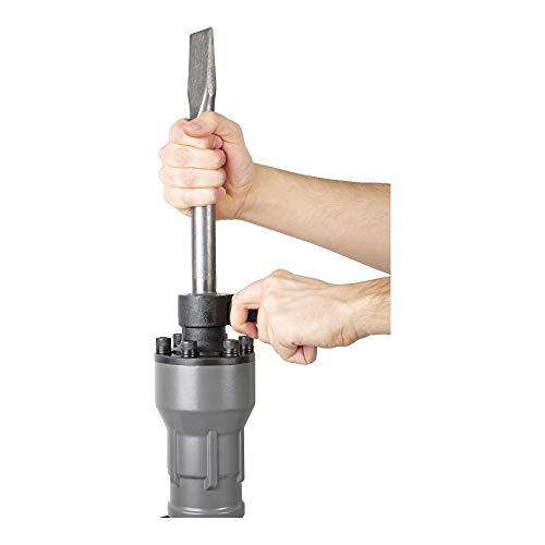 STIER Abbruchhammer SAH2000, 1700 W, 50 J, 2000 Schläge pro Min, Sechskant Aufnahme, 3 m Kabellänge, HEX-Werkzeugaufnahmesystem, inkl. Ölstandkontrolle und verstellbaren Handgriff – Bild 7