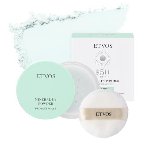 ETVOS(�G�g���H�X) �~�l����UV�p�E�_�[AZ 2026#�y�[���~���g SPF50 PA++++ (�q���� ���Ă��~�� UV�J�b�g �d�グ�p�E�_�[ �΂���I�t ���O���z���܃t���[ �c�� �q�g�^�Z���~�h)