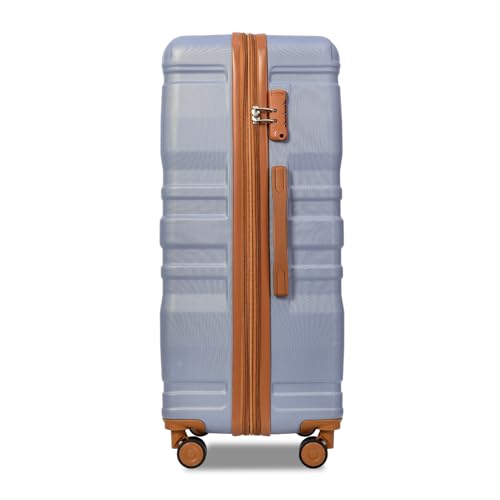 Lightweight, Durable, and Expandable Luggage Set with TSA Lock - 3 Pieces, Including 20", 24", and 28" Suitcases4