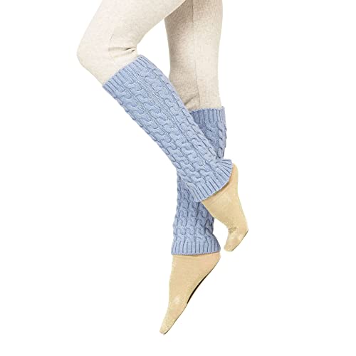 Marine Cashmere - Calentadores de piernas de mezcla de cachemira para mujer, calentadores de piernas delicados y suaves de cachemira., Himmlisch, Talla única Cover