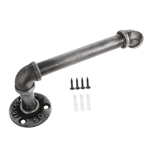 Rack de serviette murale en fer rigide LWX - Support et étagère de rangement douche
