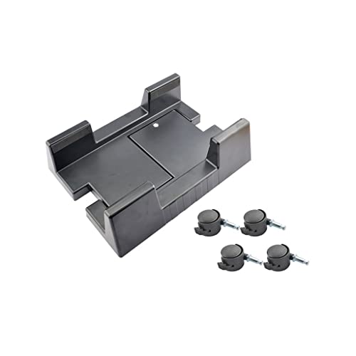 Soporte para CPU de escritorio ENGENDER con ruedas móviles, ajustable para torres de computadora (Negro, A) miniatura 1