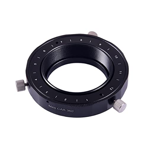 Ajustador de cámara 360 para telescopio S8252 con rosca M48 libre de flexiones