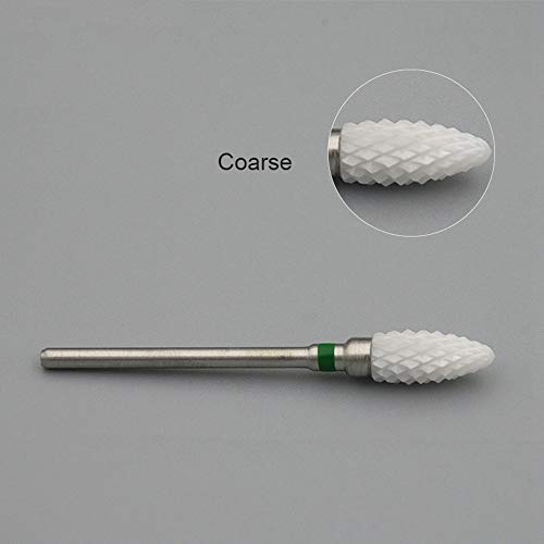 Punta de pulido cerámica para taladro de uñas 3/32" miniatura 2