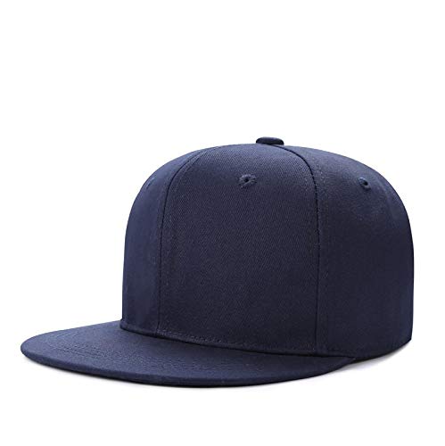 Boolavard Casquette Snapback Plate Structurée pour Nourrissons et Tout-Petits (FR/ES, Alpha/Lettres, Taille Unique, Marine)