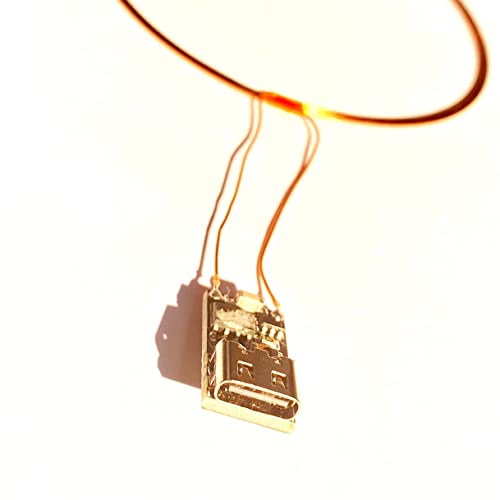 Image of Taidacent Micro USB 50mm Remote Wireless LEDs and Inductive Coil Induction Led Wireless Charger /Charging Kit for Model Decoration Magical Toys (Only Type-C Indctive Coil)