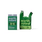 Earth Rated 【正規輸入品】ペット用エチケット袋 （ラベンダーの香り 手さげタイプ 120枚入）