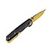 SOG Terminus XR LTE Lightweight Everyday Carry Folding Knives with Pocket Clip| Cryo CPM S35VN Steel | XR Locking Mechanism, Carbon/Gold