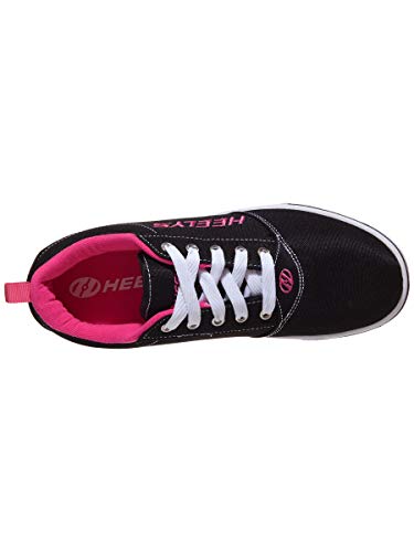 Heelys HE100760H-010 Girl'S Pro 20 (Little Kid/Big Kid/Adult) Black/White/Pink 2 Little Kid M thumb #3