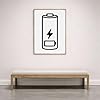 Azeeda 'Empty Battery' Wall Art Poster Print - Unframed Artwork for Home Decor - A2 Portrait (PP00329850) #3