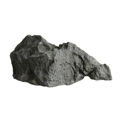 Ｚｉａｌｏｆｉ Roca Artificial Piedra de Jardín Falsa Rocalla de Exhibición Decoración de Paisaje Adorno Ligero con Apariencia Realista de Fácil Instalación Y Limpi, 50x30x22cm