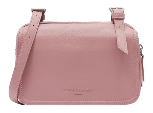 Liebeskind Berlin Damen-Umhängetasche „Mareike S“ I Crossbody Bag aus Leder mit verstellbaren Schulterriemen I Schultertasche, großzügige Fächer mit Reißverschluss I Shoulder Bag schwarz