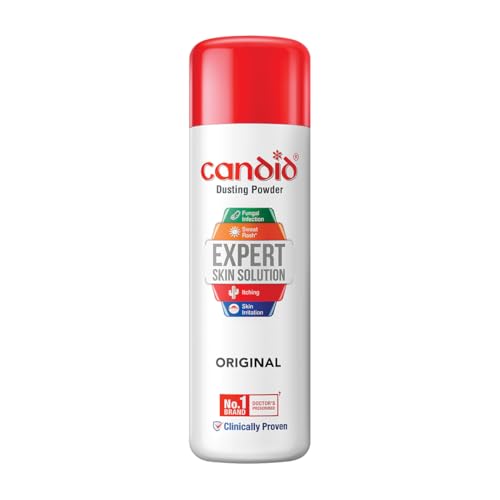 Image of Candid Dusting Powder | Doctor's Prescribed No.1 Brand | Prevents & Treats Fungal Infection, Sweat Rash, Itching, Redness & Skin Irritation | Clinically Proven | 120g