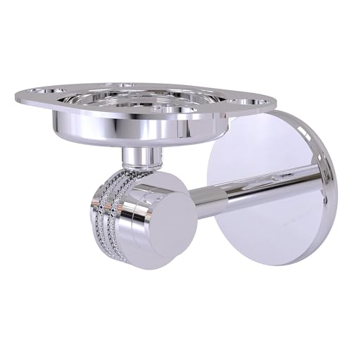 Allied Brass 7226D-PC Satellite Orbit Two Collection Tumbler and Toothbrush Holder with Dotted Accents, Polished Chrome